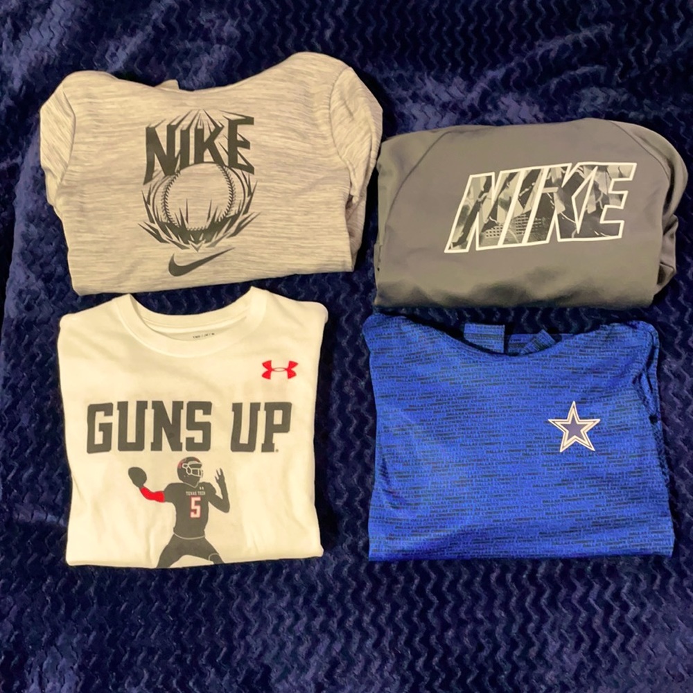 Nike pull overs and T-shirts